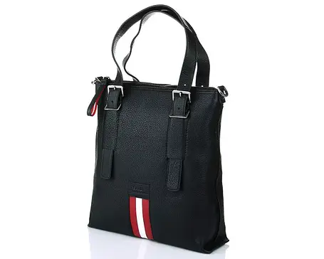 Сумка шкіряна вертикальна Bally 2295-3, фото 1