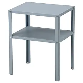 IKEA KNARREVIK Приліжковий столик, світло-сіро-блакитний (505.155.39)