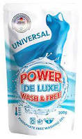 Гель для стирки Power Wash DE LUXE Универсал 200мл (Doypack) 600797