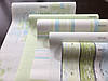 Світлі німецькі шпалери 926838, у велику карту, пастельного салатового, м'ятного та блакитного кольору, мийні, фото 7