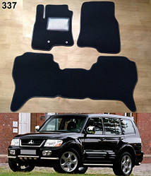 Ворсові килимки на Mitsubishi Pajero Wagon 3 (V60) '99-06