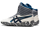 Борцовки Asics Aggressor 4 White/Mako Blue 1081A001-103, фото 7