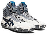 Борцовки Asics Aggressor 4 White/Mako Blue 1081A001-103, фото 4