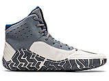Борцовки Asics Aggressor 4 White/Mako Blue 1081A001-103, фото 3