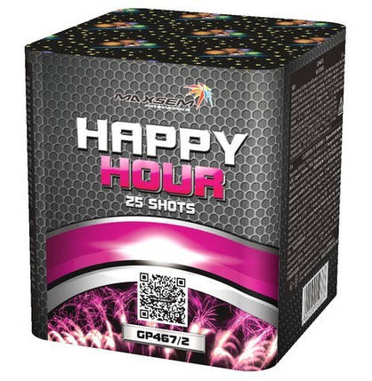 Салют HAPPY HOUR Калібр 20 мм \ 25 пострілів GP467/2, фото 2