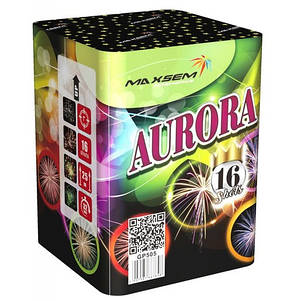 Салют AURORA Калібр 25 мм \ 16 пострілів GP505, фото 2