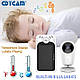Відеоняня Baby Monitor VB608 4.3 Original JKR з датчиком звуку, нічне бачення + термометр, радіоняня, няня, фото 7