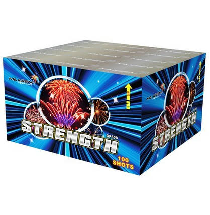 Салют STRENGTH Калібр 25 мм \ 100 пострілів GP508, фото 2