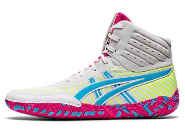 Борцовки Asics Aggressor 4 White/Aquarium 1081A046-100