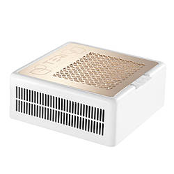 Витяжка для манікюру педикюру настільна Хепа фільтр Тері-800м gold манікюрна витяжка пилосос з HEPA фільтром