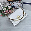 Модна білосніжна жіноча сумочка G i v e n c h y, фото 2