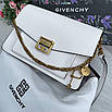 Модна білосніжна жіноча сумочка G i v e n c h y, фото 8