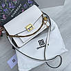 Модна білосніжна жіноча сумочка G i v e n c h y, фото 7
