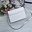 Модна білосніжна жіноча сумочка G i v e n c h y, фото 9