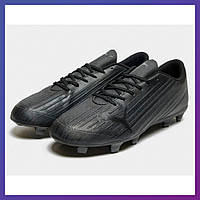 Футбольні бутси Puma Ultra 4.1 FG чорний колір. Пума оригінал 44 розмір 27.5 см