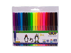 Фломастері, 18 кіл. ZB.2803 ТМ ZiBi