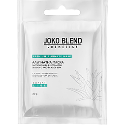 Маска альгінатна з екстрактом зеленого чаю і алое вера Joko Blend Premium Alginate Mask 20 гр