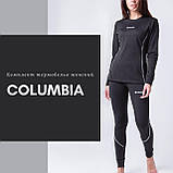 Термобілизна жіноча Columbia | Термобілизна жіноча Columbia зимова чорна, комплект зимової термобілизни, фото 3