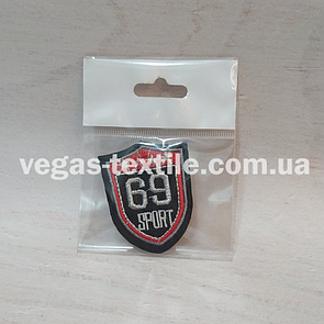 Нашивка на одяг тканинна Спорт (Sport)