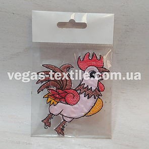 Нашивка на одяг тканинна Півник