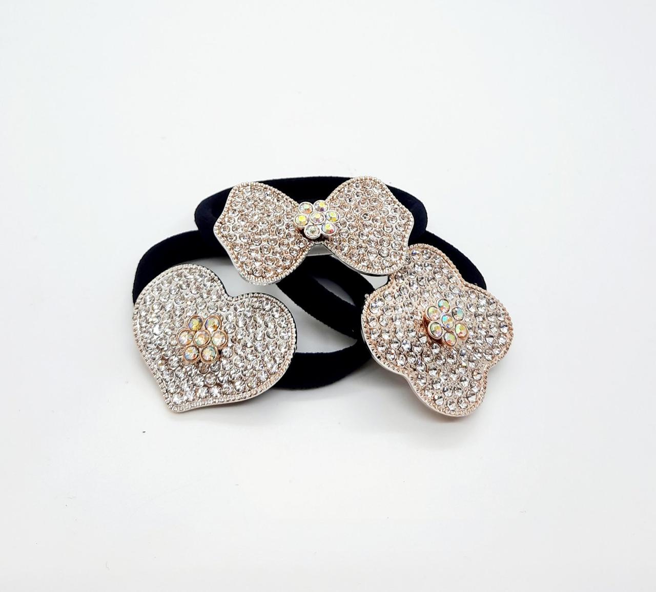 Резинка для волосся з камінням, фото 1