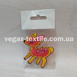 Нашивка на одяг тканинне Оленя
