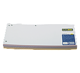 Індекс роздільник 10.5х23см картон 100 штук асорті BUROMAX BM.3220-99, фото 3