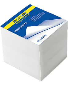 Блок паперу для нотаток 90х90 1000 аркушів неклеєний Buromax BM.2219