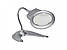 Лупа на підставці з підсвіткою MG4B-8 з гнучким тримачем на підставці, фото 5