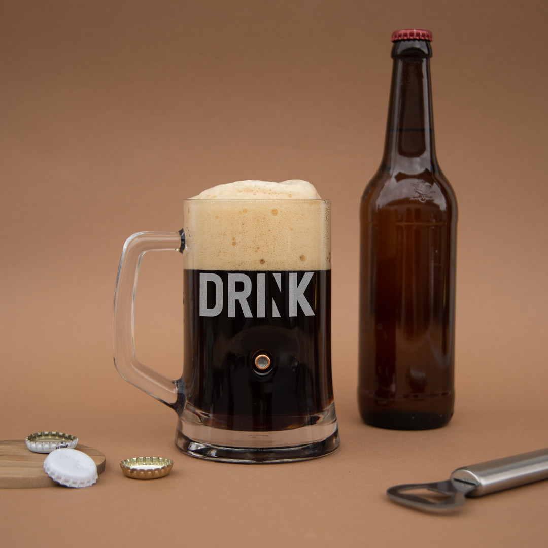 Кружка для пива з кулею "DRINK"