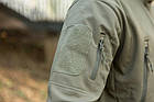 🔥 Куртка Soft Shell "ESDY 105" - Олива (непромокаємий куртка, тактична, нгу, зсу, військова), фото 9