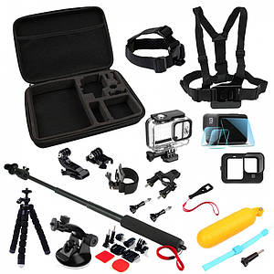 Набір кріплень і аксесуарів для GoPro 12/ 11/ 10 / 9