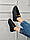 Жіночі кросівки Louis Vuitton Чорні шкіряні   Люкс, фото 6