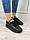 Жіночі кросівки Louis Vuitton Чорні шкіряні   Люкс, фото 2