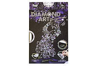 Набір Алмазна картина Diamond Art 07 Павлін Danko Toys