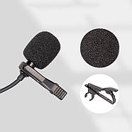 Type-C петличний мікрофон для смартфона, комп'ютера, ноутбука, Android, нагрудний, петличка, якісний звук, фото 10