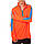 Футбольний тренувальний спортивний костюм дитячий LD-2002T, зріст 135-140 Оранжево-синій 146, Помаранчевий, фото 7