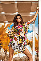 Пляжное платье с коротким рукавом Vacanze Italiane VI20-097 44(M) Цветной