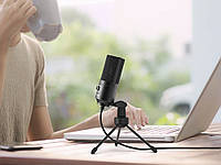 Мікрофон Fifine K669 USB конденсаторний Чорний