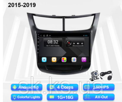 Junsun 4G Android магнітола для Chevrolet Sail 3, 2015-2019