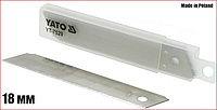 Лезвия для ножей 18 мм 10 шт Yato YT-7529