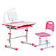 Комплект растущая парта Cubby Fressia Pink + детский стул FunDesk SST3L Pink, фото 3
