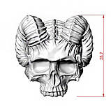 Кільце срібне Череп Диявола, фото 3