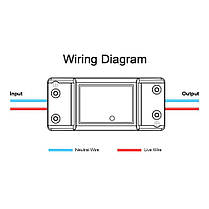 Бездротовий смарт вимикач WiFi Smart Switch 10A, фото 4