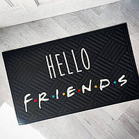 Дверний килимок Hello friends