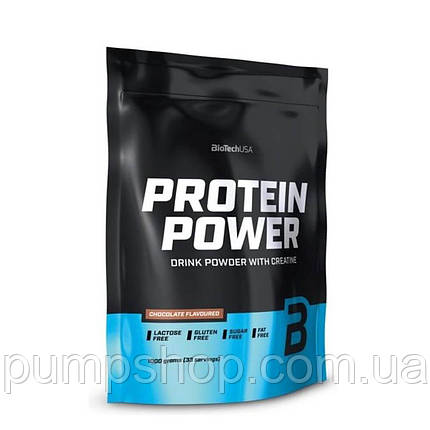 Протеїн багатокомпонентний BioTech USA Protein Powder 1000 г ( смак шоколад ), фото 1