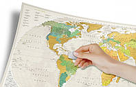 Скретч карта Geography World