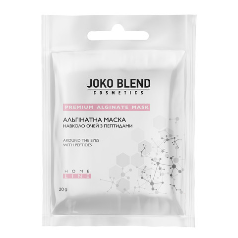 Маска альгінатна з пептидами для шкіри навколо очей Joko Blend Premium Alginate Mask 20 гр, фото 1