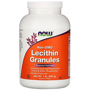 Лецитин у гранулах Now Foods Lecithin Granules 454 г