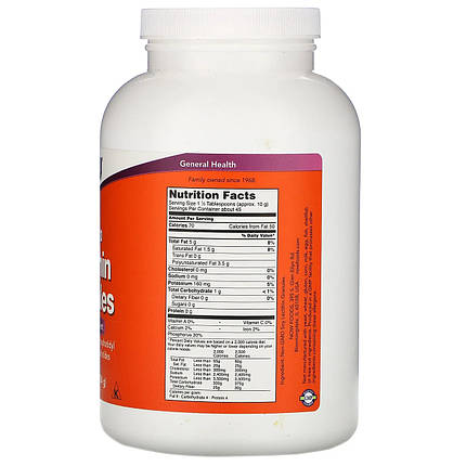Лецитин у гранулах Now Foods Lecithin Granules 454 г, фото 3